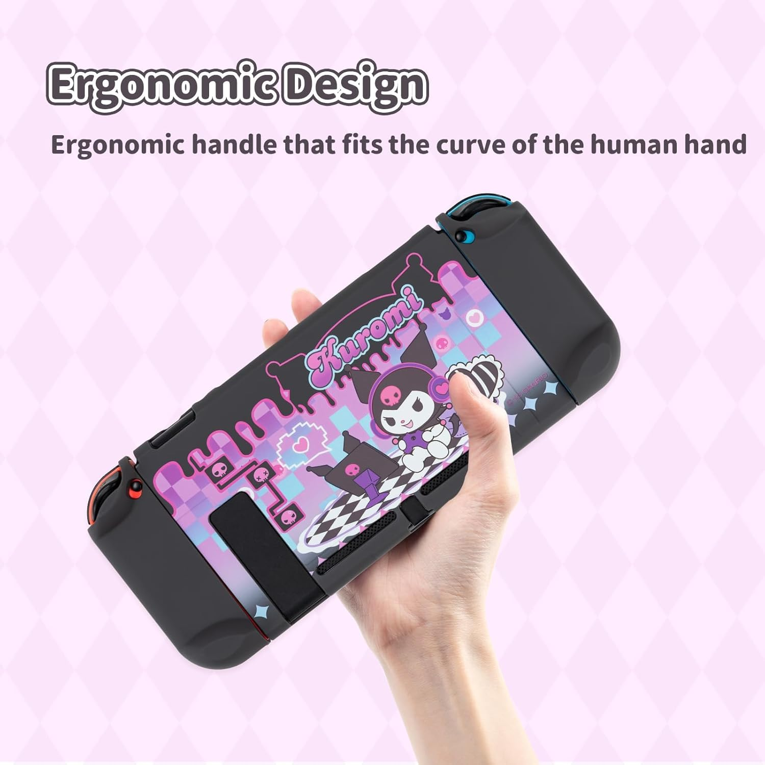 Switch Case for Regular Switch,Cute Protective Case,Hard PC Cover Case,Anti-Scratch Protective Shell Compatible with Regular Switch Console and Game Console Controller image number 3