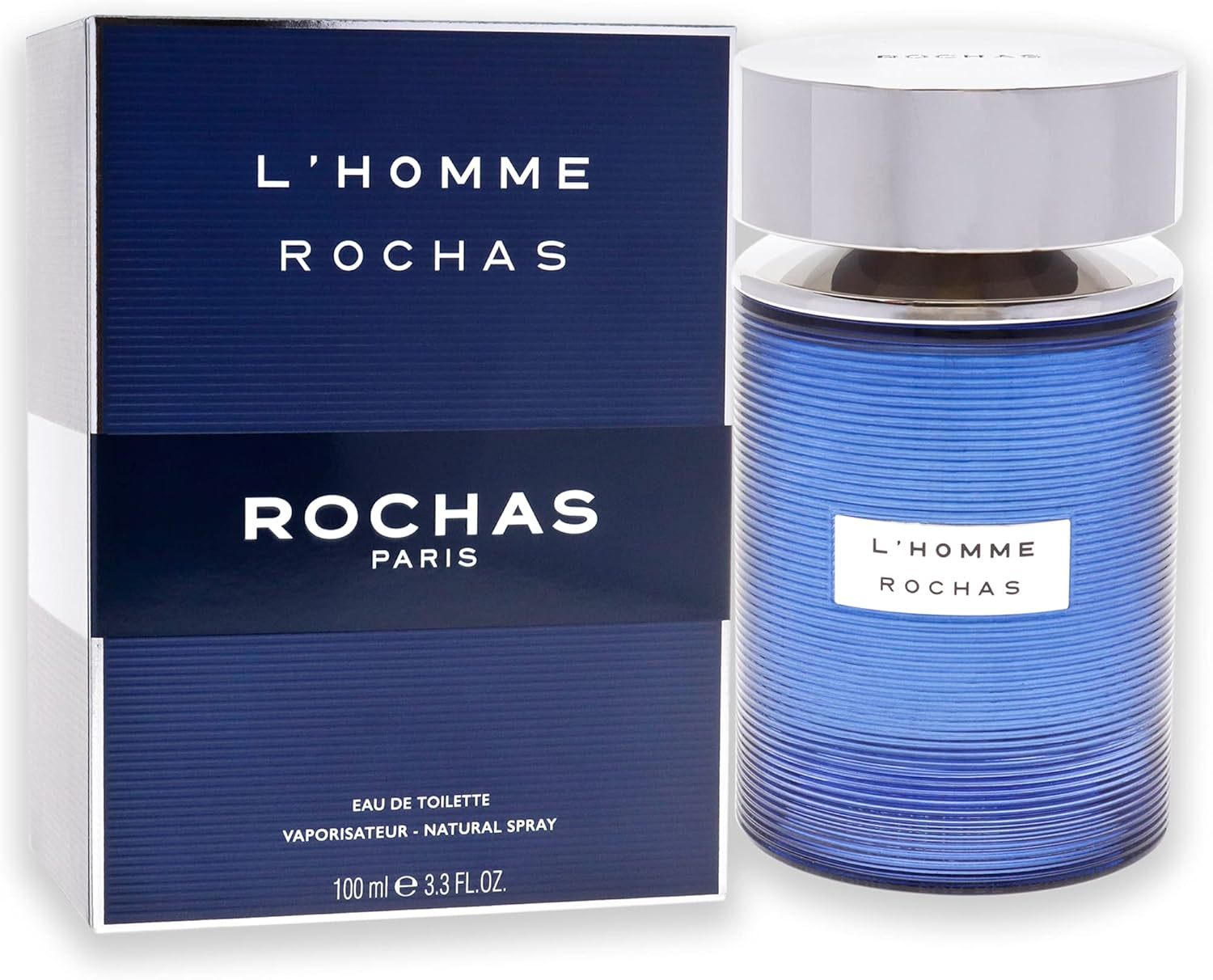 Rochas L''Homme Eau De Toilette Spray for Men 100 Ml