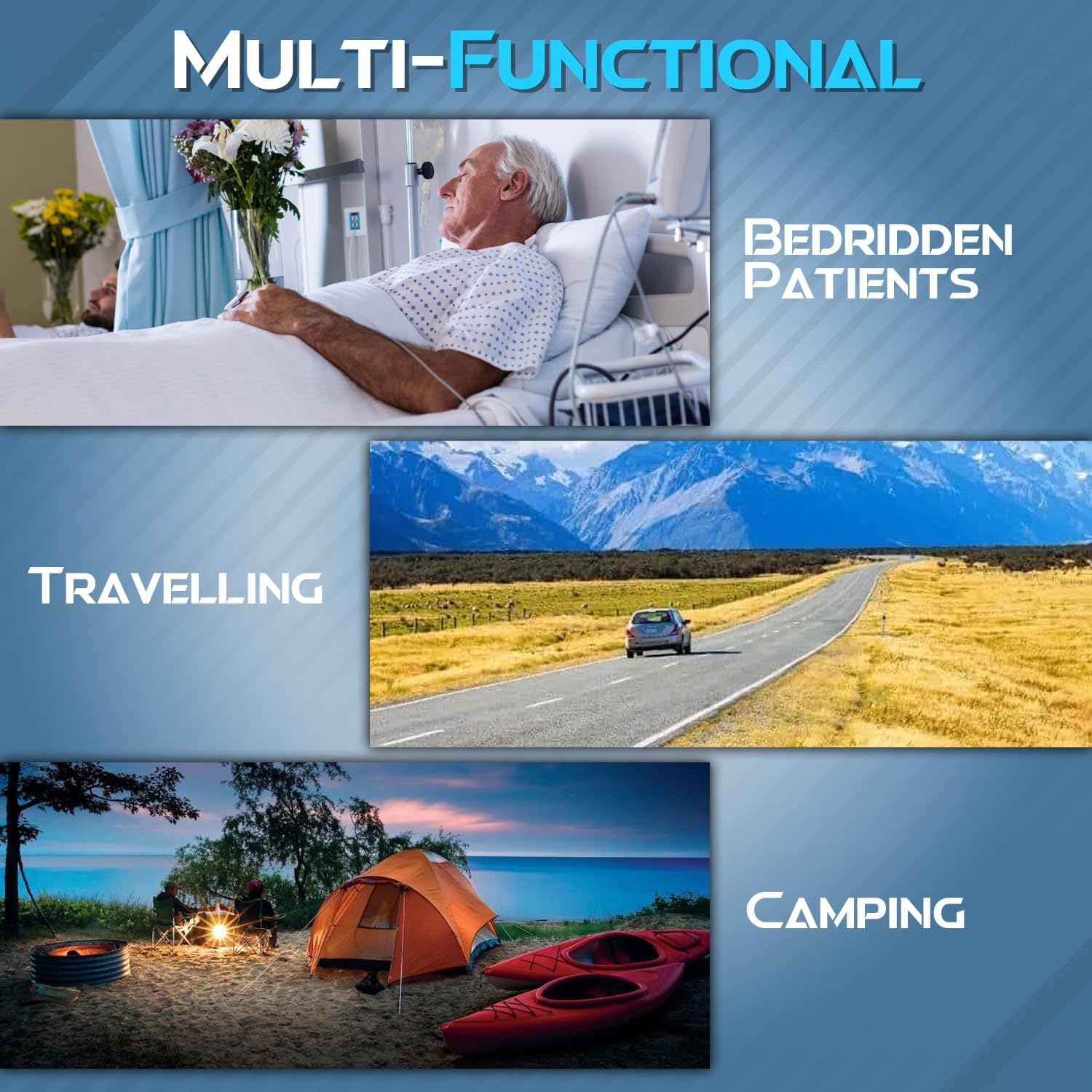 Male Portable Urine Bottles for Men, Incontinence, Emergency, and Travel. Men'S Urine Bottle with Spill-Proof Lid 1000Ml, Including a Discreet Carry Bag Portable Spill-Proof Male Urinal for the Elderly, Truckers, Pilots, and Travel Emergency image number 3