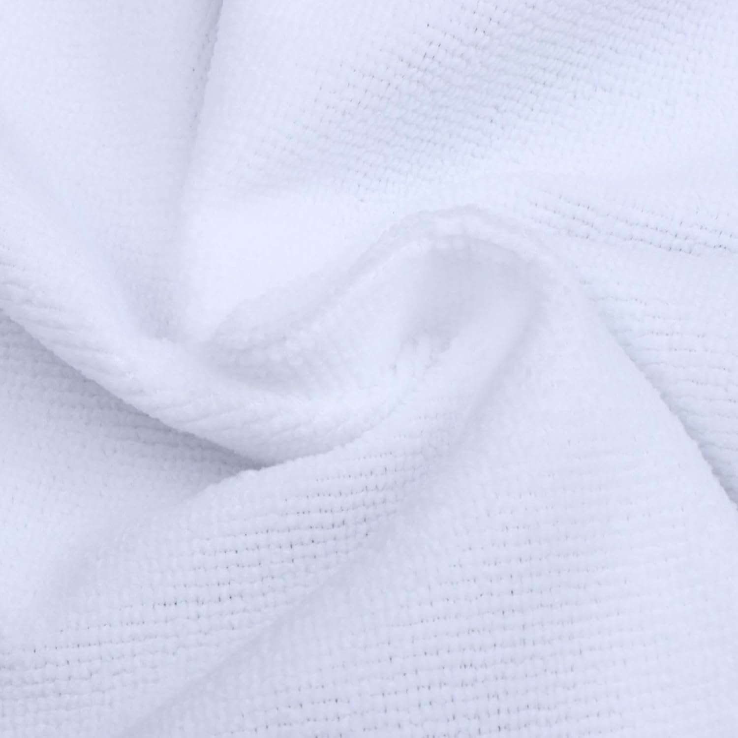 Adult Bib Waterproof Eldly Bib Adult Washable Dining Bib Mealtime Bib Clothing Protector for Elderly Men Women, White