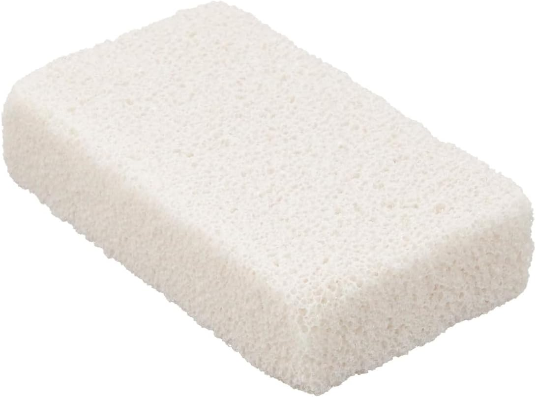 Ohe Pumice Stone White Approx. Length 3.3 X Width 2.0 X Height 0.8 Inches (8.5 X 5 X 2.1 Cm) Bathmate Exfoliating Heel Refreshing Made in Japan 1 Piece X 5 Piece Set image number 1