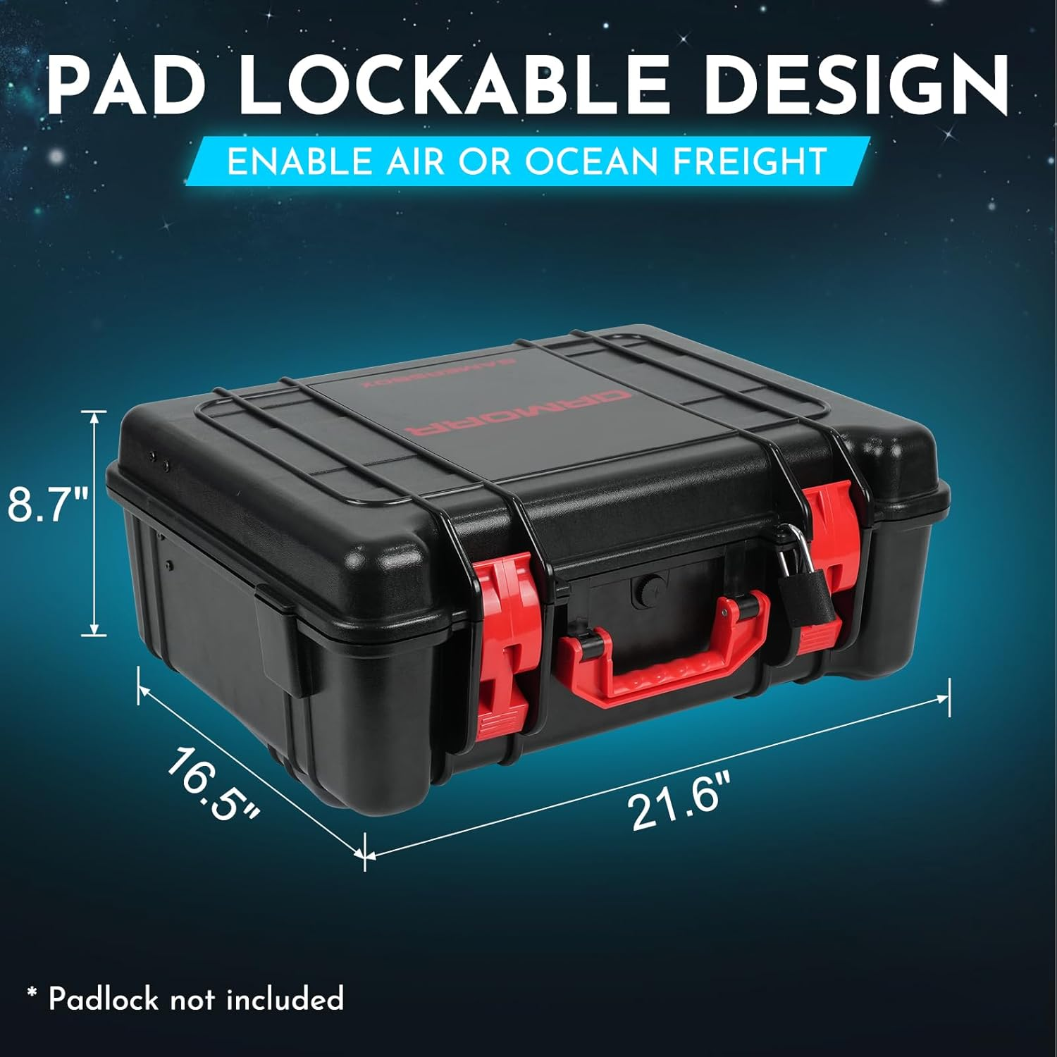 GAMERSBOX Waterproof Gaming Station to Fit PS5, PS4, Xbox Series, Built in 21.5" FHD Monitor Storage for Console, Controller. image number 3