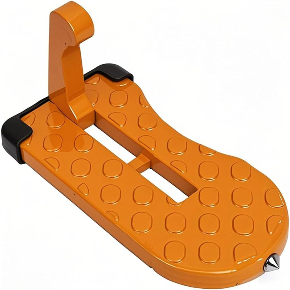 2Pcs Car Door Step, Roof Access Ladder, Universal Fit Car Stand Pedal with Glass Breaker Safety Hammer for SUV, Jeep, Max Load 450 Lbs image number 6