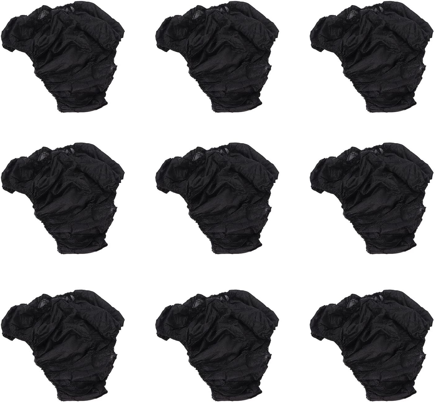 50 Pieces Disposable Underwear, Disposable Panties, Underwear Travel Boxer Briefs Disposable Maternity Underwear Postpartum Travel Briefs Period Pants Black Classic image number 6