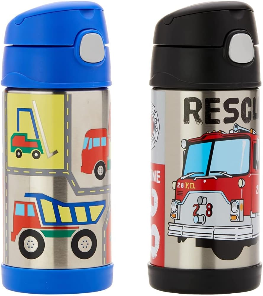 Thermos Funtainer Vacuum Insulated Drink Bottle, 355Ml, Pink, F4013PK6AUS