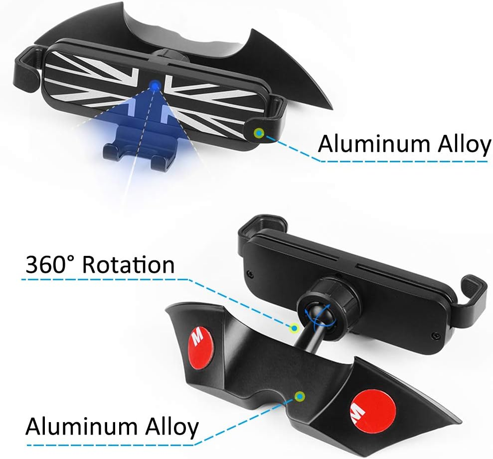 Hesanzol Mobile Phone Holder for Mini Cooper S Jcw One F54 F55 F56 F57 F60, Special Navigation Mobile Phone Mount for Central Control Screen image number 4