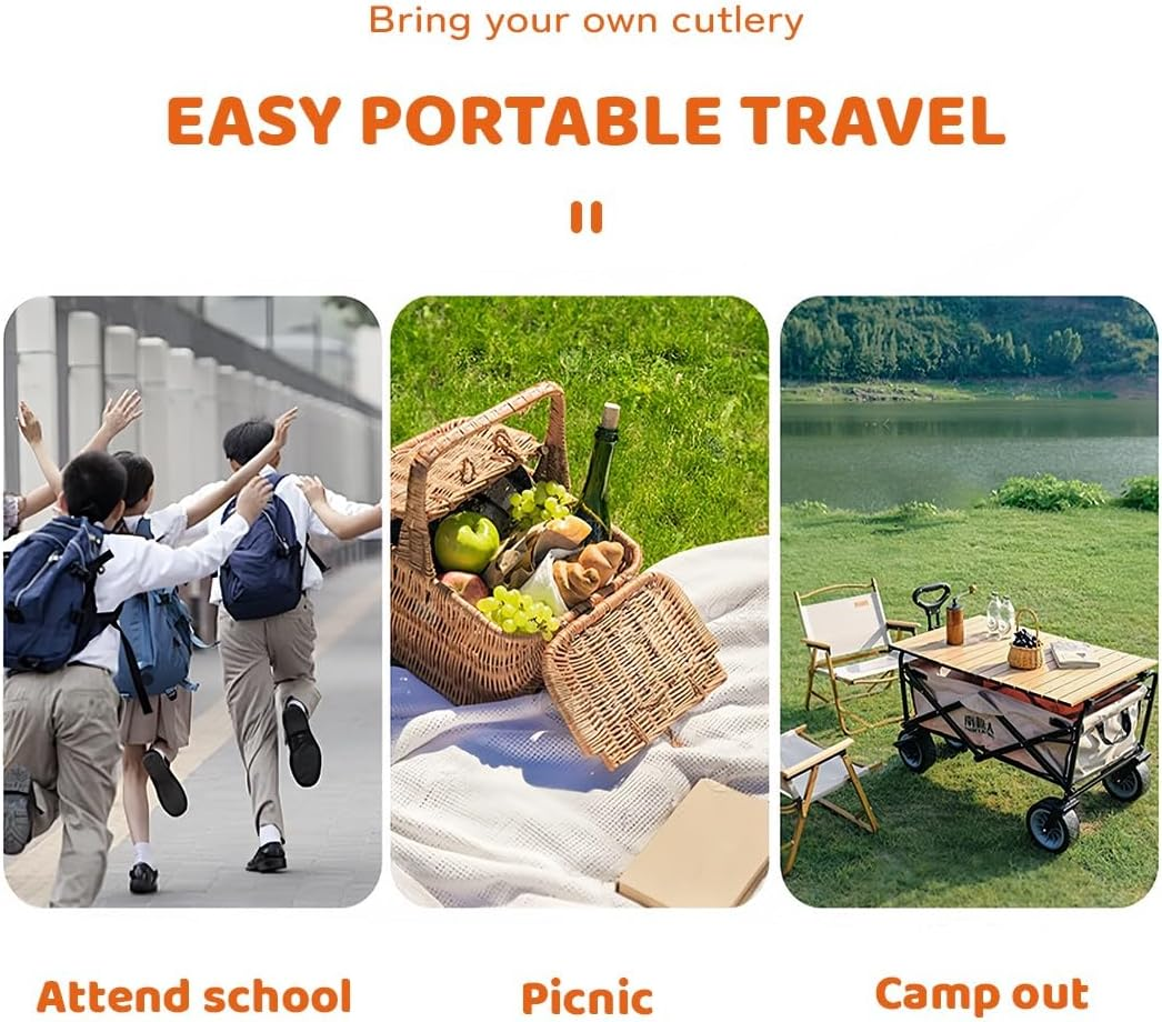 3 Set of Cutlery Set for Baby, Children'S Cutlery, Baby Learning, Baby Toddler Utensils Stainless Steel Silicone Fork for Baby Toddler image number 2