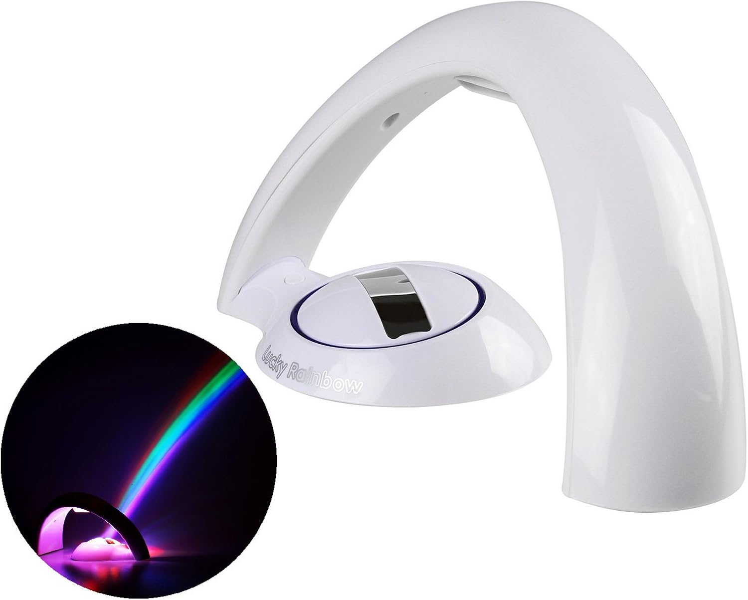 Itian LED Amazing Magic Rainbow Projector Night Lamp Light for Bedroom Living Room Children Room Kindergarten Classroom Playroom image number 5