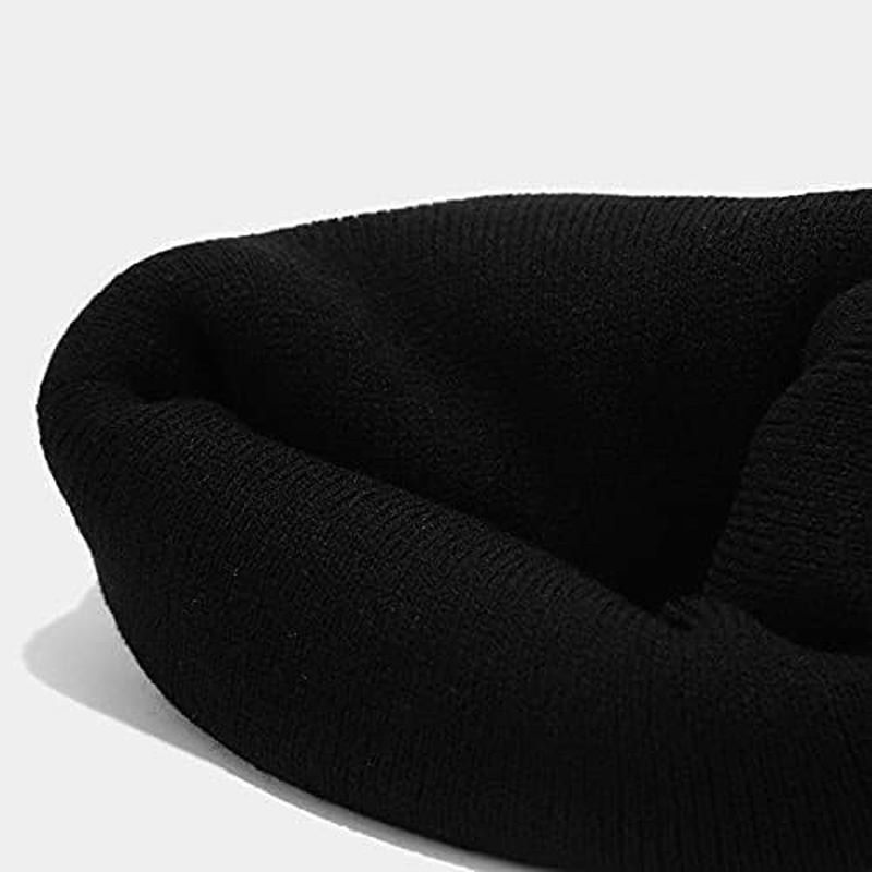 Fashion Autumn Winter Warm Beanie Hats Embroidery Cotton Caps Men Women Knitted Hip Hop Hats image number 4