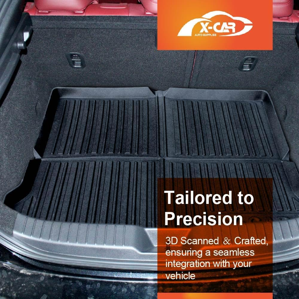 X-CAR Heavy Duty Cargo Trunk Cover Mat Luggage Tray for Mazda 3 Hatch BP Series 2019-2025 image number 3