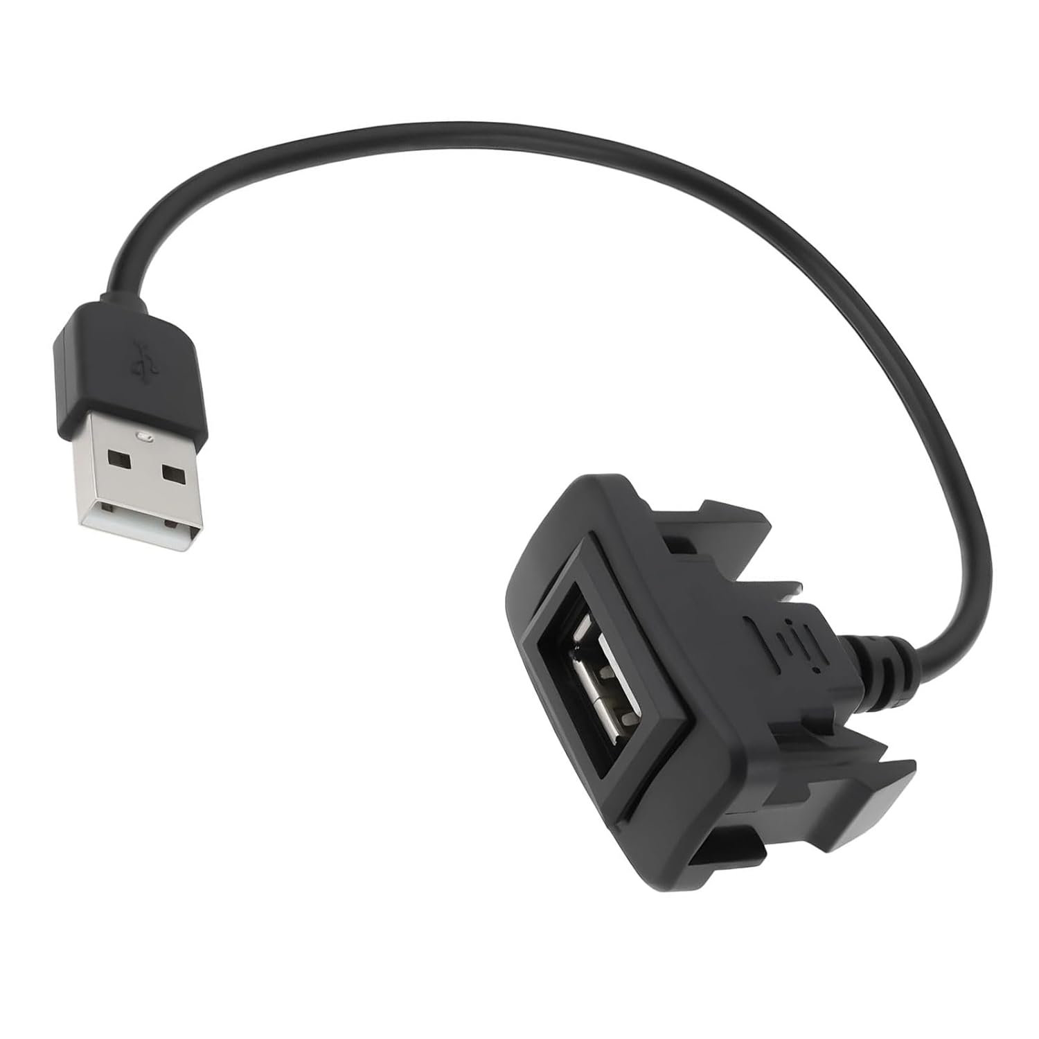 MAEZOE USB Port Car Charger Adapter for Toyota Hilux Tundra Camry, Male to Female Power Socket Extension Cable for Dash Panel &ndash; Fast Charging, Easy Installation, Broad Compatibility image number 4