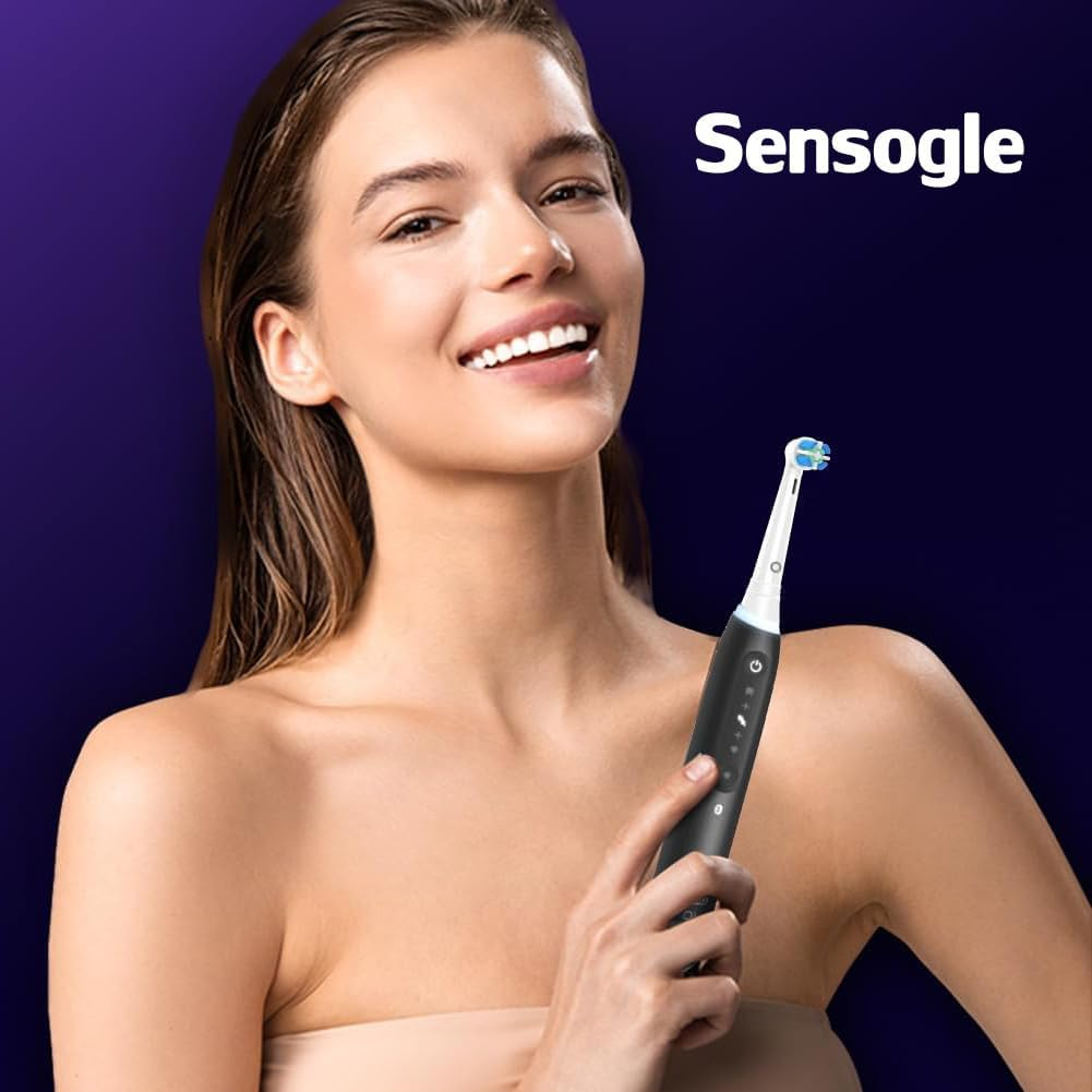Io Ultimate Clean Toothbrush Heads Compatible with Oral-B Io 3/4/5/6/7/8/9/10 Series, Gentle Care Replacement Brush Heads image number 5