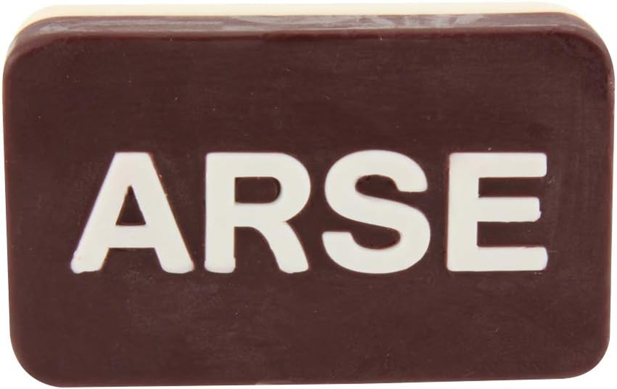 MDI Australia Arse/Face Soap Novelty, Brown/White