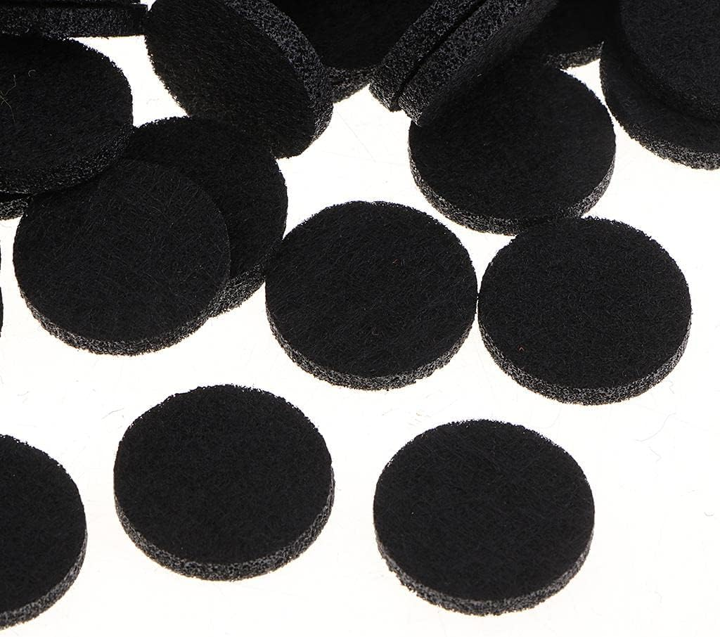 Rockible 200Pcs 21Mm Aromatherapy Essential Oil Diffuser Locket Refill Pads, Black image number 6