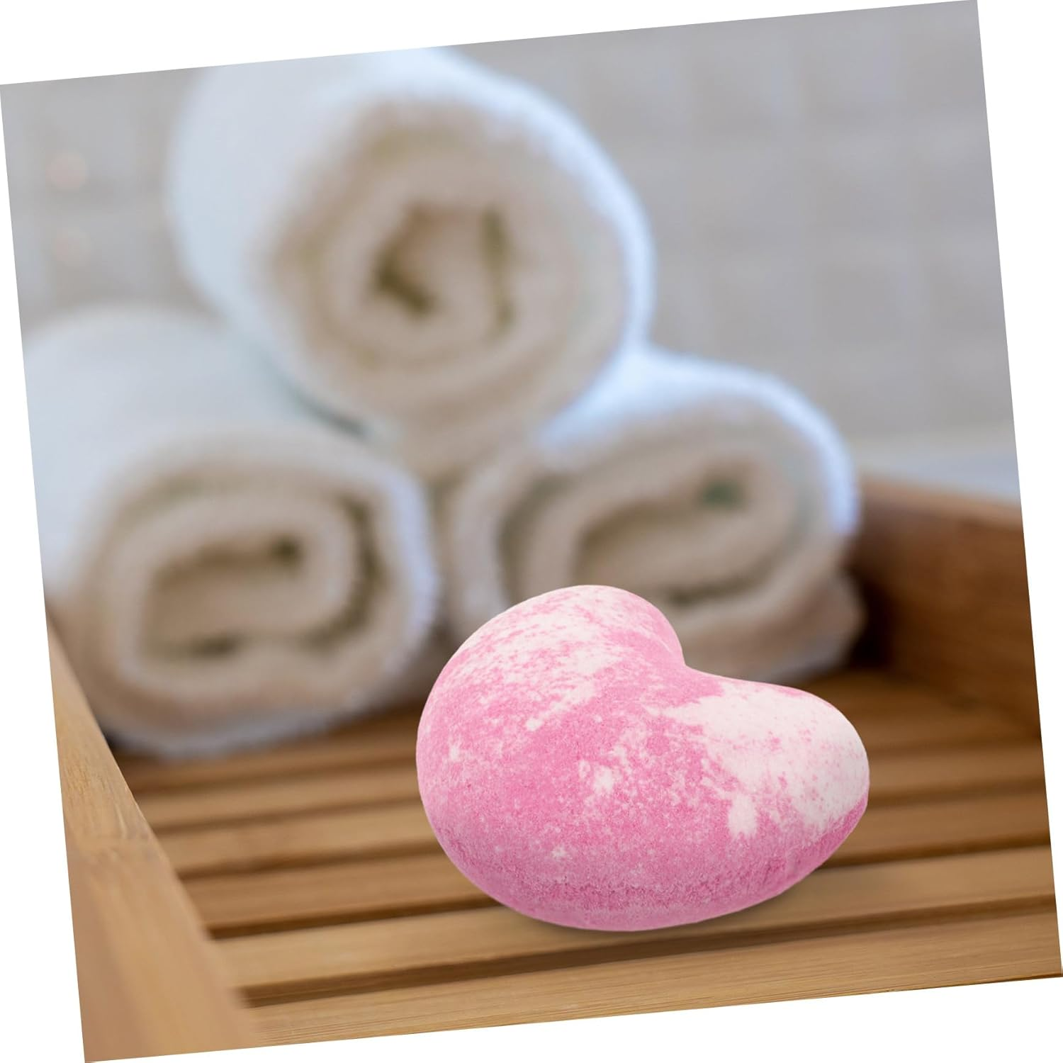 CANIGHT Heart Bath Salt Essential Oil Aromatherapy Shower for Relaxing Spa Women Valentine Day image number 2