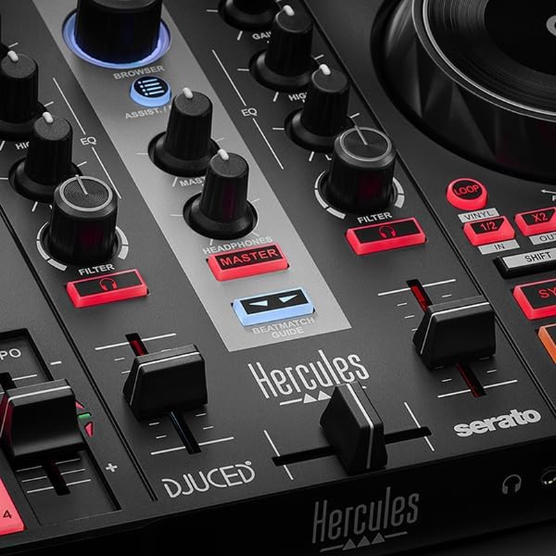 Hercules DJ Control Inpulse 200 Mkii (Blue Edition) image number 2