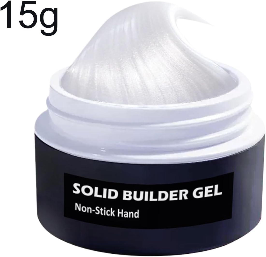 Hard Gel for Nails, Non-Sticky Nail Enhancement Gel for Women, Ideal Beauty Accessory for Everyday Use, Practice, Special Occasions, Weddings, Parties, and Festive Fashion image number 2