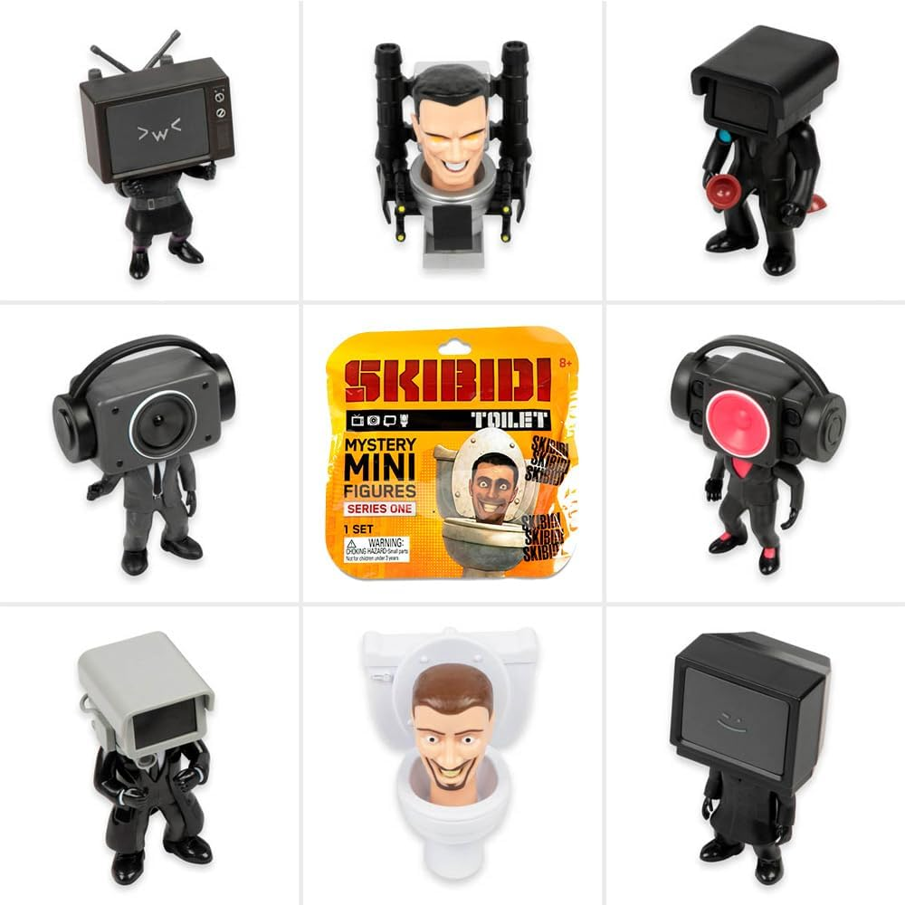 Skibidi Toilet Mini Mystery Figures -Series 1 image number 1