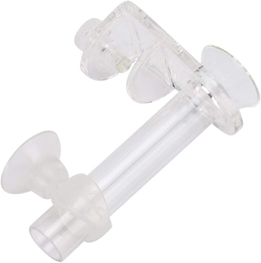 Shrimp Food Tool Feeding Tube, Fit Any Fish Tanks Aquatic Tank Shrimp Food Feeding Tube, Transparent for Crystal Household Aquarium for Fish Shop