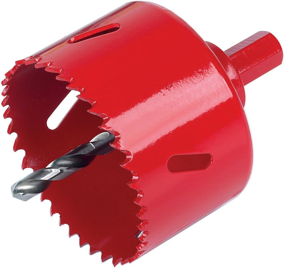 Wolfcraft Bi-Metal Hole Saw, &Oslash; 76 Mm I 5494000 I for Drywall Materials, Wood, Plastics and Metals, Cutting Depth 40 Mm image number 4