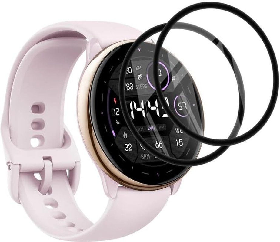 Pack of 2 Premium Tempered Glass Screen Protector for Amazfit GTR Mini HD Clear Protective Glass for Amazfit GTR Mini Tempered Glass Screen Protector image number 5