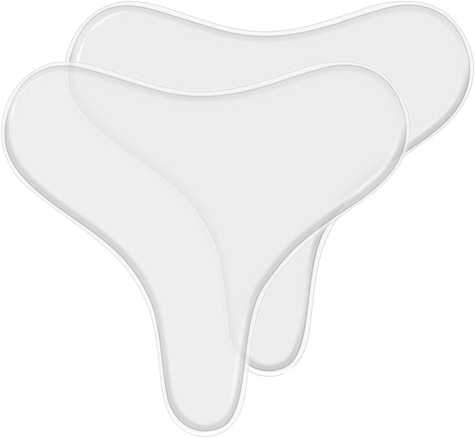 QIEIMUFHD Anti-Wrinkle Chest Pads 100% Medical Grade Care D&eacute;collet&eacute; Pads Silicone Chest Pads Smooth & Prevent Wrinkles Patches, Comfortable, Safe & Cruelty-Free Reusable image number 2