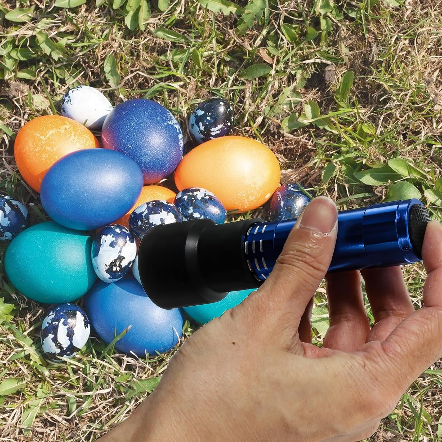 Red Egg Tester Incubator Candling Lamp Cool Bright Light for Poultry Egg Fertility Checking and Cold Incubation Equipment Candler for Indoor Outdoor Use image number 1