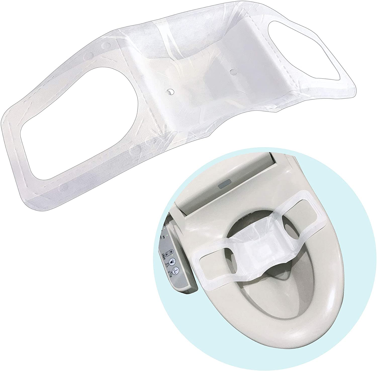 Raku-Ryu Cup Flushable Stool Sample Collection Sheet (Pack of 5) image number 1