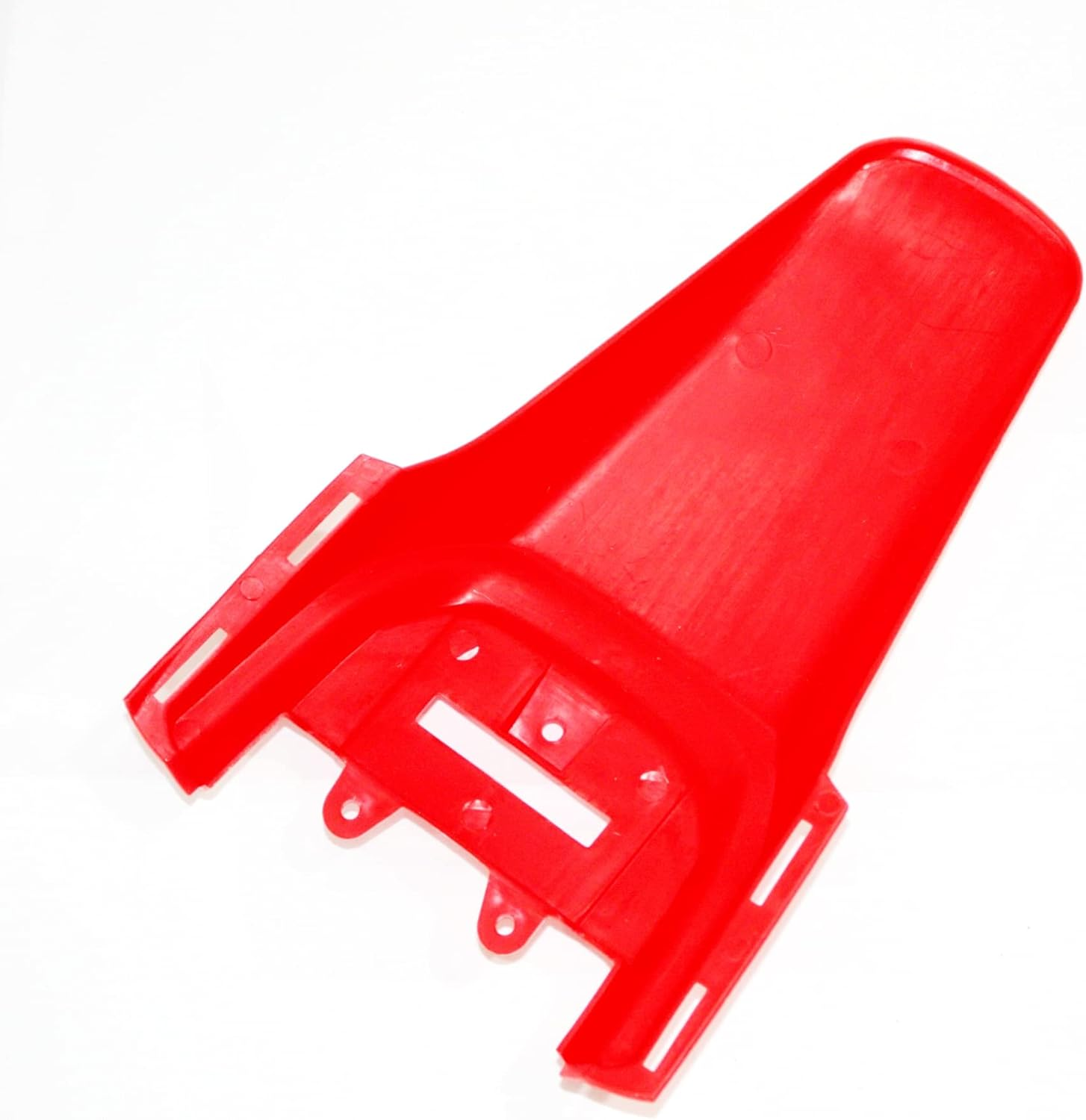 BLYGO Red Plastic Rear Tail Mud Guard Fender CRF50 Style PIT PRO Trail Dirt Bike