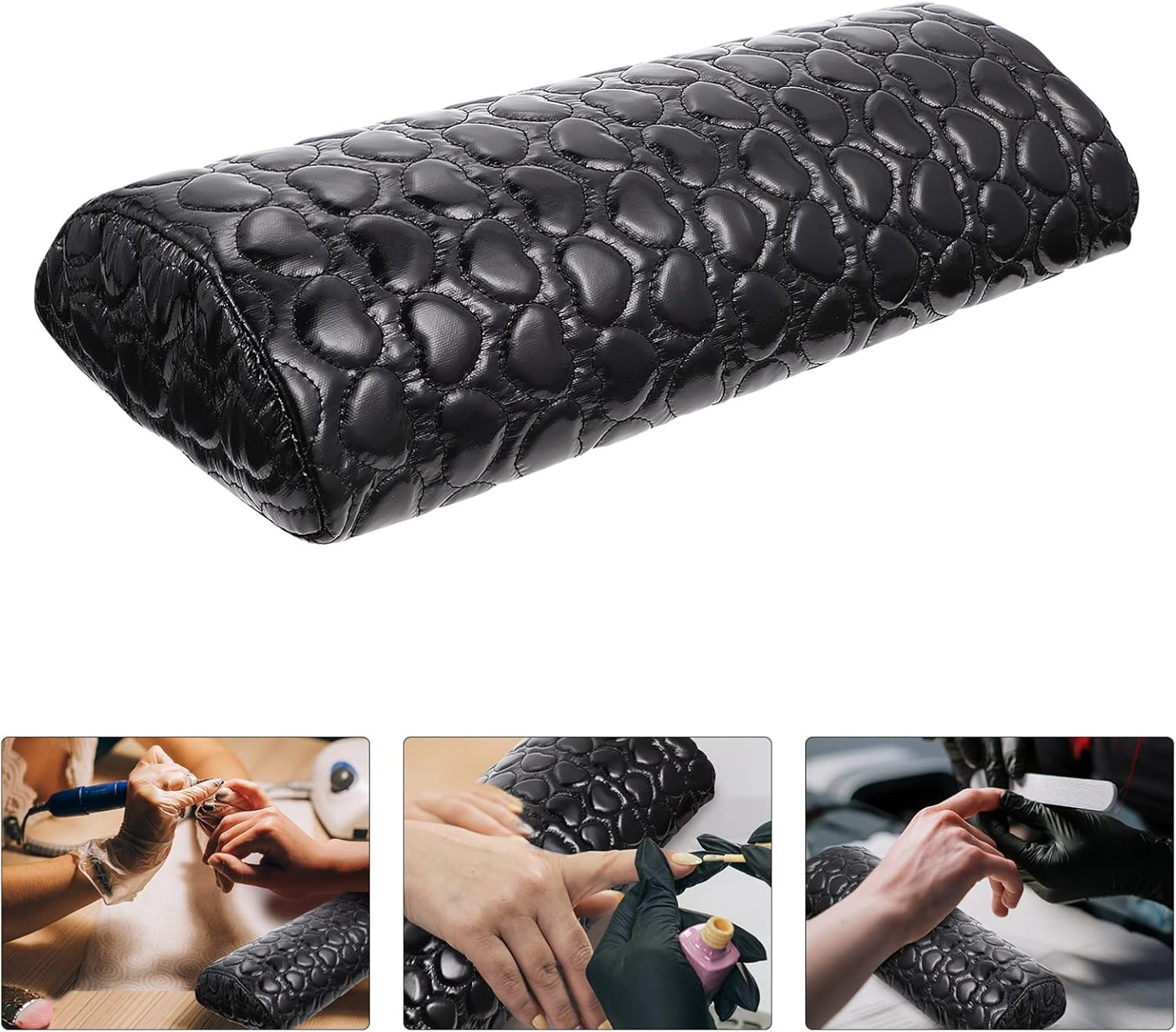 Ipetboom Love-Heart Hand Rest Cushion for Nail Art Comfortable Manicure Support Pillow for Nail Salons and Home Use Special Occasions like Christmas and Valentine Day image number 6