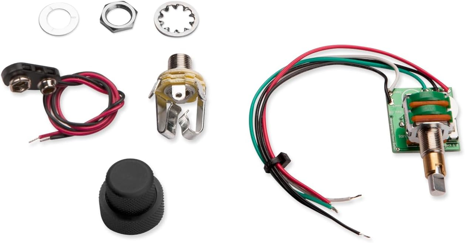 Seymour Duncan STC-2C-BO - Blackouts Bass Preamp, 2 Band Concentric EQ