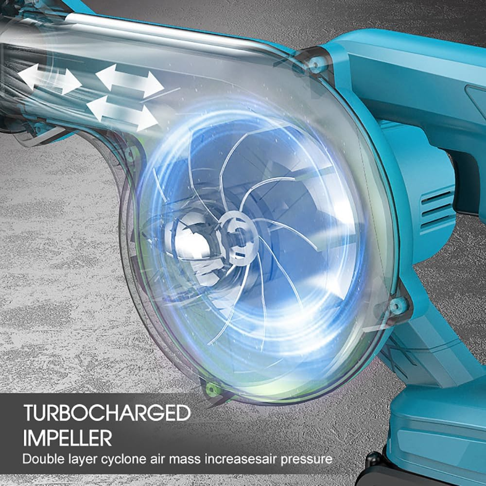 LEDON Cordless Electric Leaf Blower and Vacuum &ndash; Powerful Handheld Dust Cleaner for Car, Home, Office, and Outdoor Use image number 4