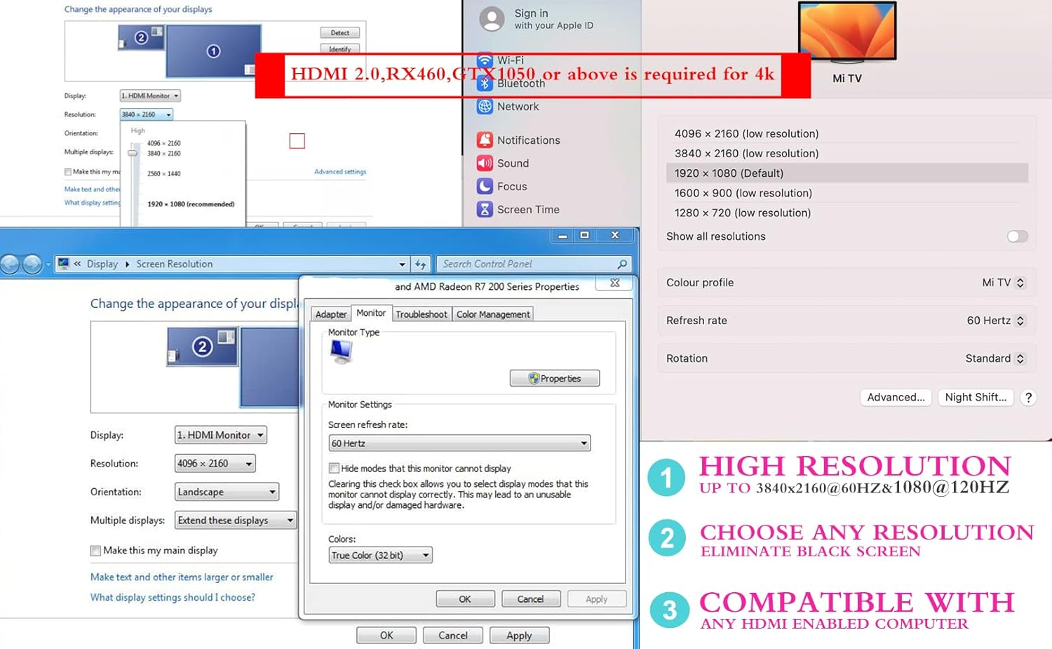 FUERAN Display Emulator (Fit-Headless) Supports 1920X1080@60Hz (4K-3P) image number 5