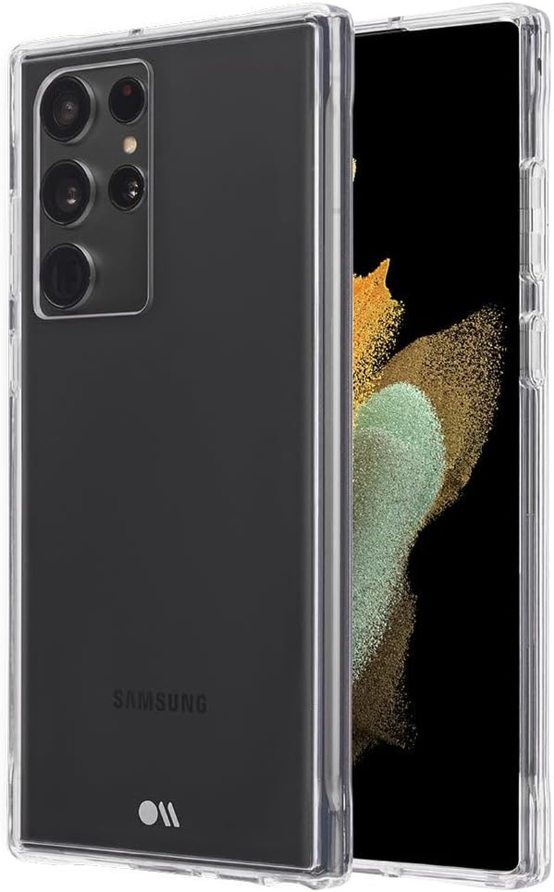 Case-Mate Tough Phone Case for Samsung S22 Ultra, Clear image number 2
