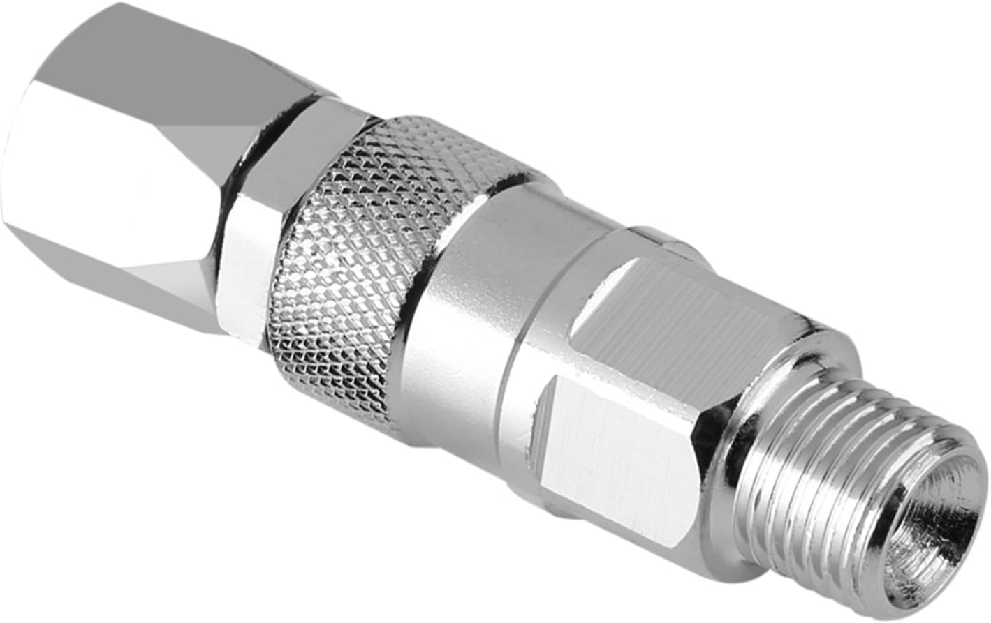 Hyuduo Stainless Steel 1/4-Inch Swivel Joint, Titan Sprayer Joint, Airless Hose Connector with 360 Degree Rotation, Easy Connection, Ideal Replacement Accessory, Compatible with Paint image number 2