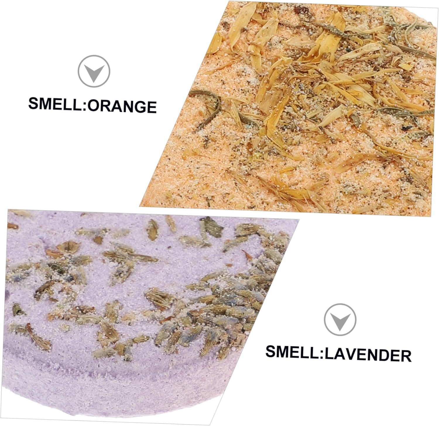 PACKOVE 6Pcs Aromatherapy Shower Steamers 45G Jasmine Mint Lavender Orange Ocean Rose Moisturizing Bath Aroma Sheets for Relaxation Spa Women image number 2