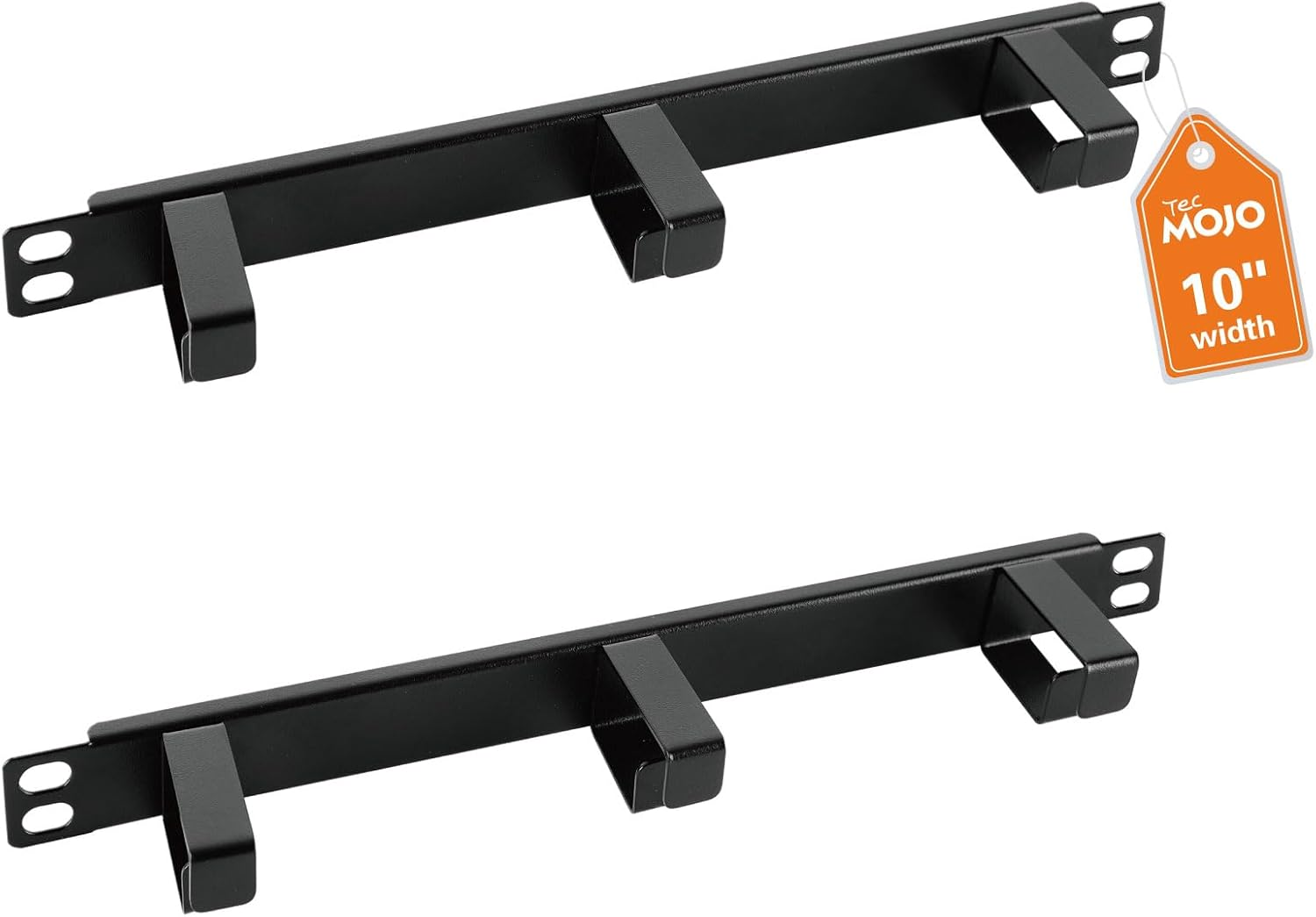 Tecmojo 2 Pack 0.5U Brush Panel 10 Inch Rack Mount Cable Management Panel with Brush Strip for Cable Entry for 10'' Server Rack or Network Cabinet image number 5