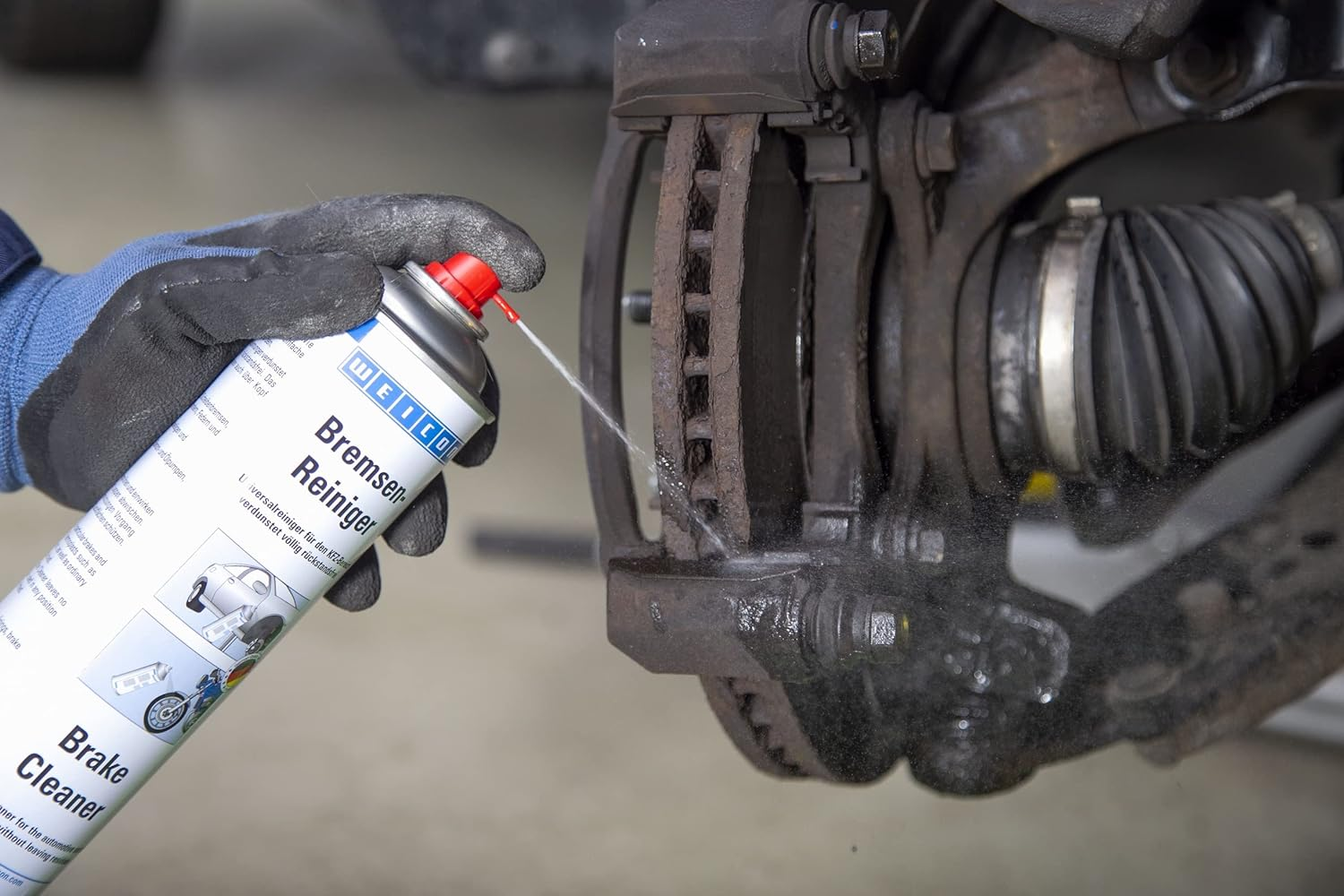 WEICON Brake Cleaner | 500 Ml | Transparent Universal Cleaner for Cars | Clean Brake Pads on Cars, Motorbikes, Bicycles image number 3