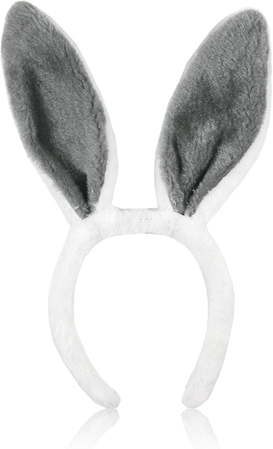 HATOTO Bunny Headband Easter Hair Bands for Women Girls Kids, Cute Plush Rabbit Ears Hair Accessories Non Slip Headbands Easter Day Party Decoration Supplies