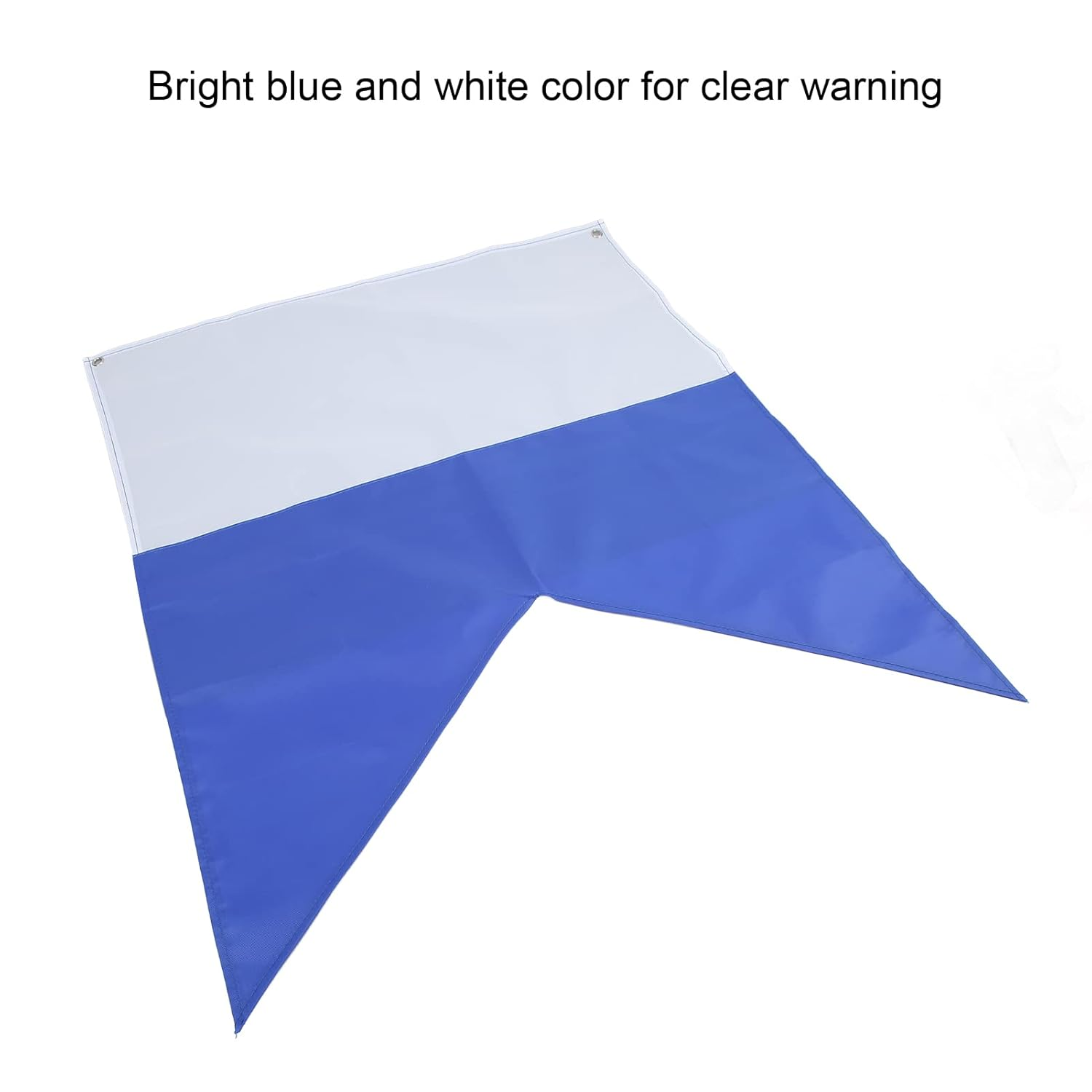Dive Flags, International Scuba Diving Spearfishing Flag Blue White Dive Flag, Bright Color Alpha Flag, Diver down Flag for Boat Kayak Float Water Sports image number 3