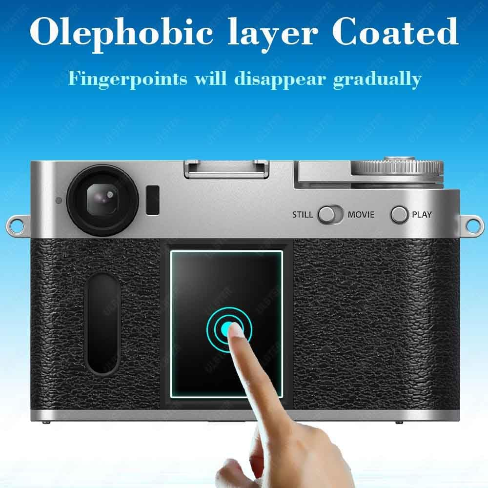 ULBTER [3Pack] Screen Protector for Fujifilm X Half Fuji X-Half LCD, 9H Hardness Tempered Glass Anti-Scrach Anti-Bubble