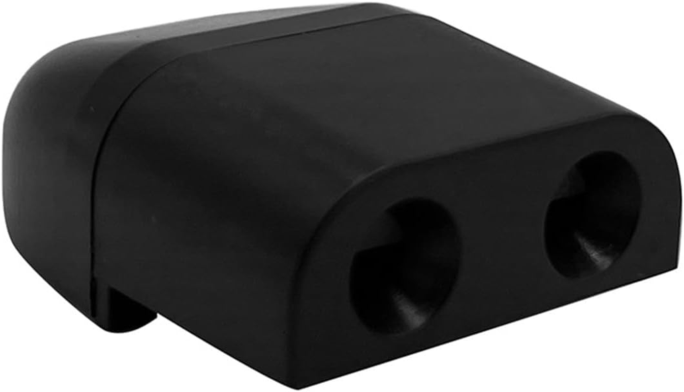 4PCS Animal Repellers Car Sonic Animal Repellers Shoo Whistle Roo Deer Kangaroo Rabbit 4WD Car Grille Animal Alert, Black image number 2