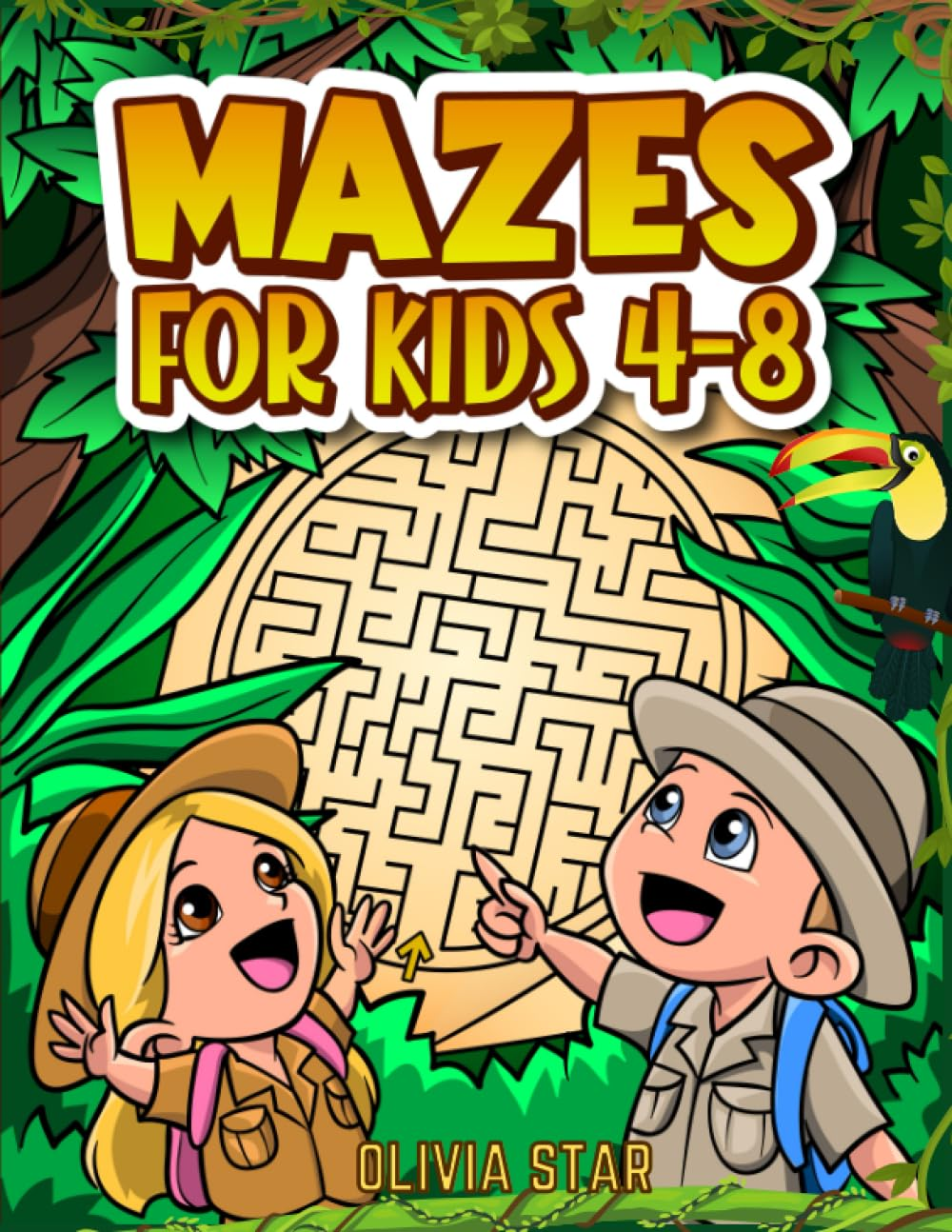 Maze Book for Kids Ages 4-8: 100 Fun Puzzle Mazes for Boys & Girls image number 1