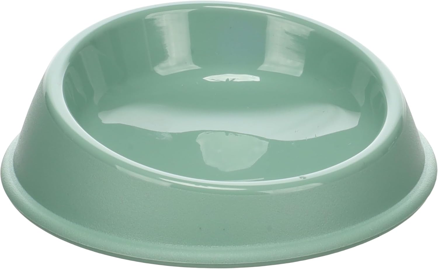 Flamingo Pandor round Grey Food and Water Bowl for Cats &ndash; 19 X 5.5 Cm 250 Ml &ndash; Durable, Practical and Elegant