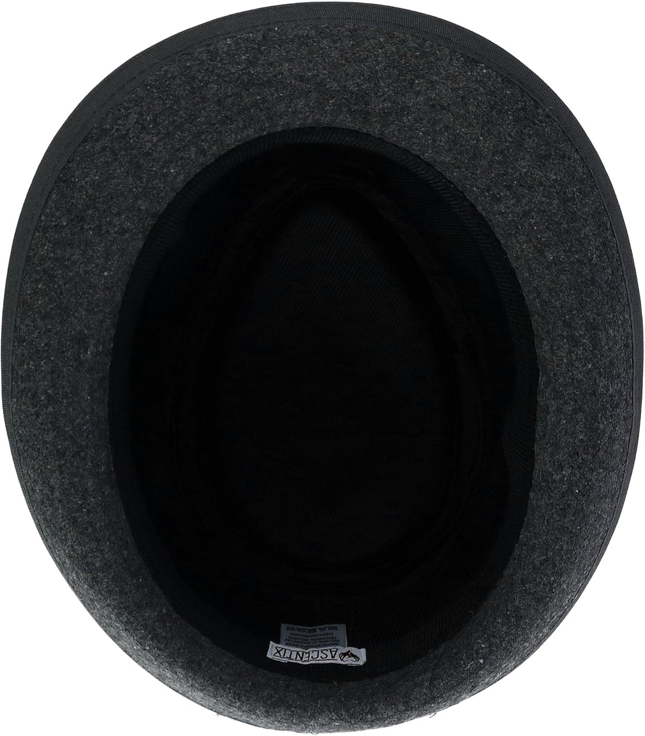 Ascentix Men'S Wool Blend All Season Fedora Hat with Herringbone Band image number 5