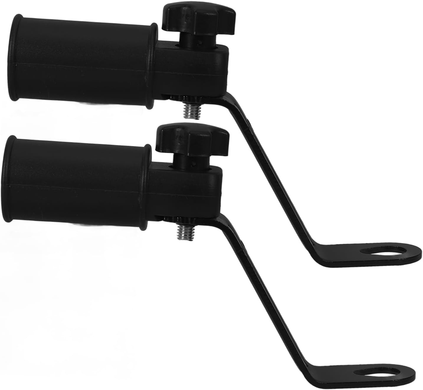 WOONEKY 2Pcs Motorbike Phone Holder Motorcycle Phone Mount Rearview Mirror Adapter Handlebar Mount Compact Easy Install