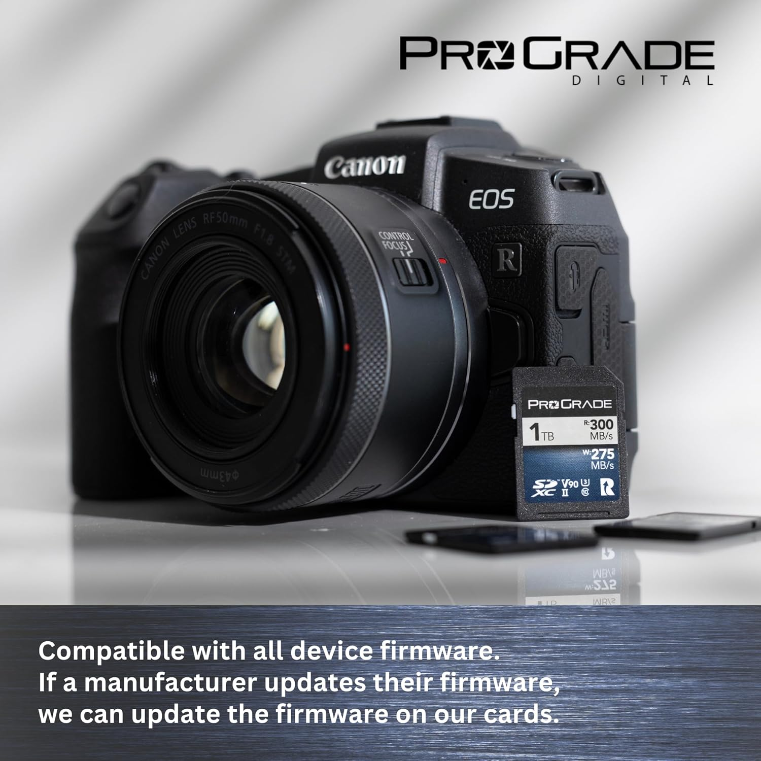 Prograde Digital SDXC UHS-II V90 Iridium Memory Card (1TB) image number 1