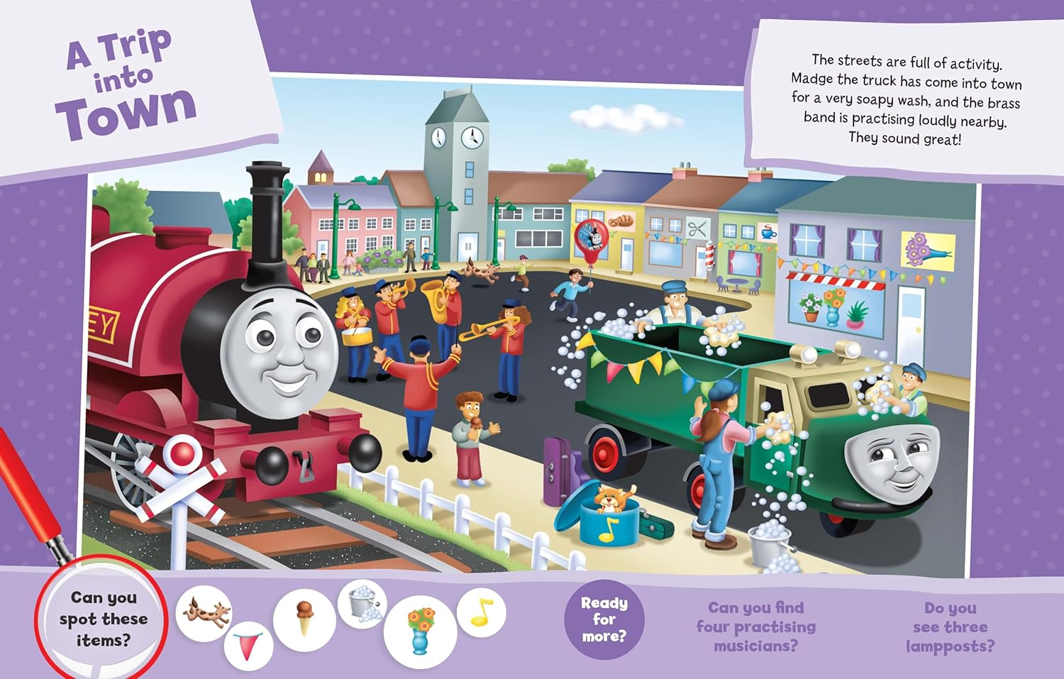 Where&rsquo;S Thomas?: a Sodor Search-And-Find Adventure image number 5
