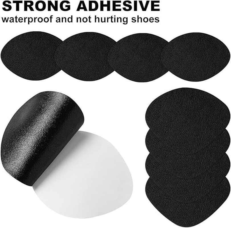 10Pcs Self-Adhesive Shoe Hole Repair Patches for Back of Shoes, Shoe Hole Repair Sneaker Hole Patch, Self-Adhesive Sneaker Heel Repair Patch