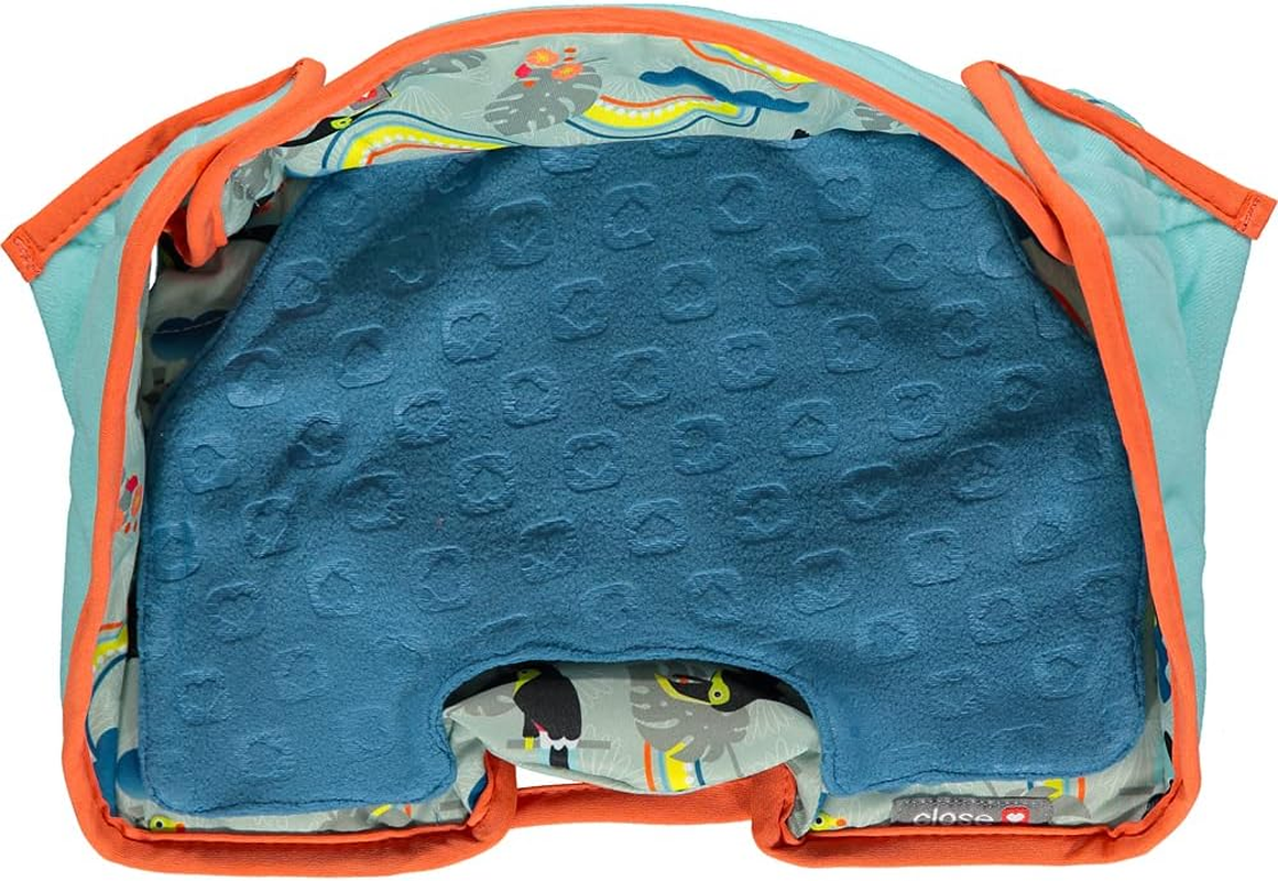 Close Pop-In Children'S Seat Protector Multi-Use for Car, Stroller or High Chair, Easy to Clean, Toucan Colour - Moose image number 5